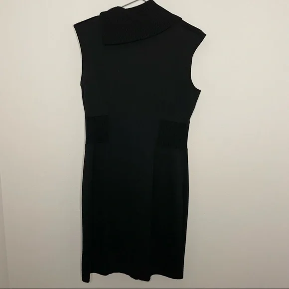 SPENSE Casual midi black dress Womens size 10 - Picture 13 of 14